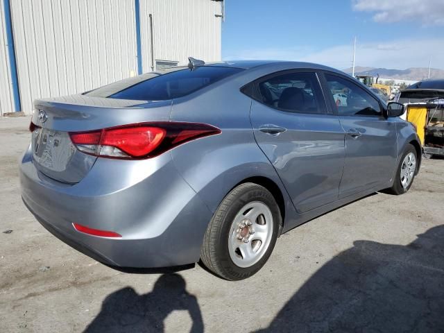 2016 Hyundai Elantra SE