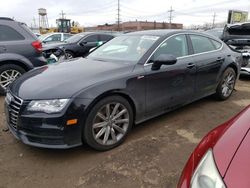 Salvage cars for sale at Chicago Heights, IL auction: 2013 Audi A7 Prestige