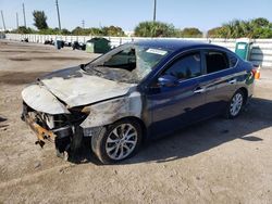 Burn Engine Cars for sale at auction: 2019 Nissan Sentra S