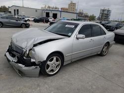 Salvage cars for sale from Copart New Orleans, LA: 2001 Mercedes-Benz E 320