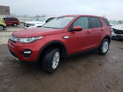 Land Rover Vehiculos salvage en venta: 2018 Land Rover Discovery Sport HSE