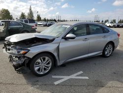 Salvage cars for sale from Copart Rancho Cucamonga, CA: 2018 Honda Accord LX