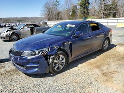 Salvage cars for sale from Copart Concord, NC: 2018 KIA Optima LX