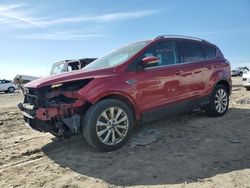 Ford Escape Titanium Vehiculos salvage en venta: 2017 Ford Escape Titanium