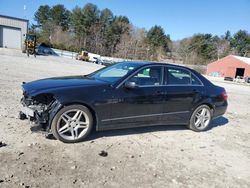 Salvage cars for sale from Copart Mendon, MA: 2013 Mercedes-Benz E 350 4matic