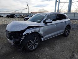 Salvage cars for sale at Windsor, NJ auction: 2022 Audi Q5 Premium Plus 45