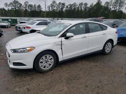 Salvage cars for sale from Copart Harleyville, SC: 2013 Ford Fusion S