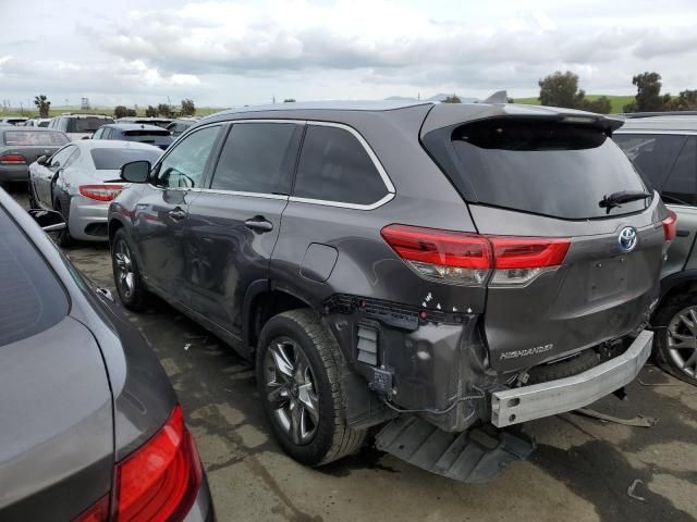 2019 Toyota Highlander Hybrid Limited