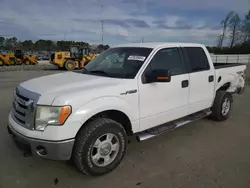 Salvage cars for sale from Copart Dunn, NC: 2010 Ford F150 Supercrew
