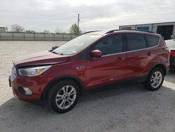 Salvage cars for sale at Haslet, TX auction: 2018 Ford Escape SE