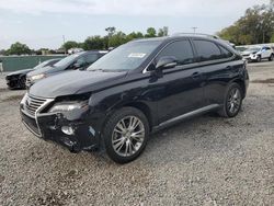 Salvage cars for sale from Copart Riverview, FL: 2013 Lexus RX 350