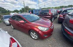 Hyundai salvage cars for sale: 2013 Hyundai Elantra GLS