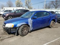 Salvage cars for sale from Copart Moraine, OH: 2012 Dodge Avenger SXT