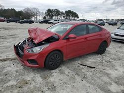 Salvage cars for sale at Loganville, GA auction: 2021 Hyundai Accent SE