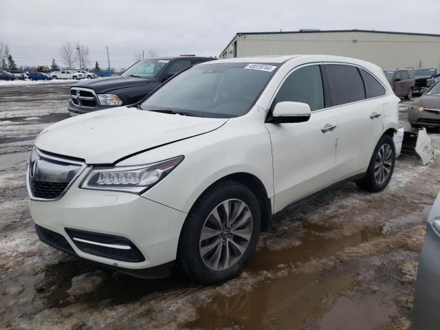 2016 Acura MDX Technology