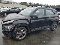 Salvage cars for sale at Exeter, RI auction: 2021 Hyundai Venue SEL
