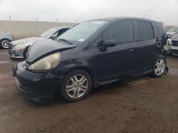 Salvage cars for sale at San Martin, CA auction: 2008 Honda FIT Sport