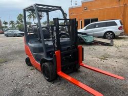 Salvage trucks for sale at Opa Locka, FL auction: 2014 Toyota Fork Lift