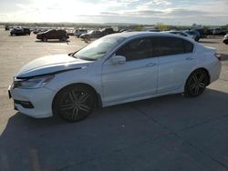 Salvage cars for sale from Copart Grand Prairie, TX: 2016 Honda Accord Touring