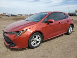 Toyota Corolla SE Vehiculos salvage en venta: 2019 Toyota Corolla SE