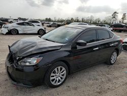 Salvage cars for sale at Houston, TX auction: 2016 Nissan Sentra S