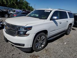 Chevrolet Suburban salvage cars for sale: 2018 Chevrolet Suburban K1500 Premier