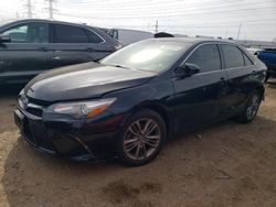 Salvage cars for sale at Elgin, IL auction: 2016 Toyota Camry LE