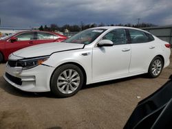 Salvage cars for sale at Pennsburg, PA auction: 2016 KIA Optima EX
