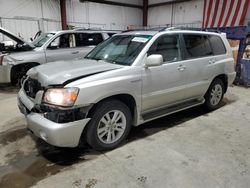 Salvage cars for sale from Copart Billings, MT: 2007 Toyota Highlander Hybrid