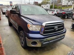 Salvage trucks for sale at Lebanon, TN auction: 2011 Toyota Tundra Double Cab SR5