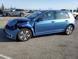 Vehiculos salvage en venta de Copart Rancho Cucamonga, CA: 2016 Volkswagen E-GOLF SE