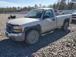Salvage trucks for sale at Windham, ME auction: 2005 GMC New Sierra K1500