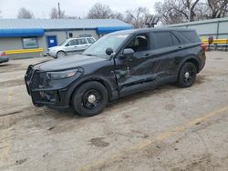 Vehiculos salvage en venta de Copart Wichita, KS: 2022 Ford Explorer Police Interceptor