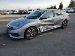 Vehiculos salvage en venta de Copart Rancho Cucamonga, CA: 2016 Honda Civic EXL