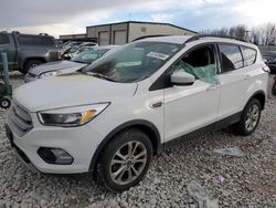 Salvage cars for sale at Wayland, MI auction: 2018 Ford Escape SE
