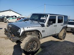 Salvage cars for sale at Pekin, IL auction: 2010 Jeep Wrangler Unlimited Sport