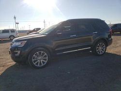 Ford Explorer Limited salvage cars for sale: 2017 Ford Explorer Limited
