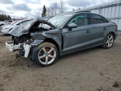 Audi A3 salvage cars for sale: 2016 Audi A3 Premium