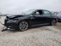 Lincoln salvage cars for sale: 2019 Lincoln Continental Select