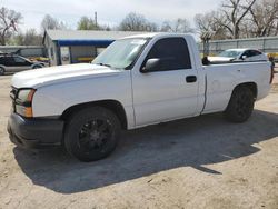 Salvage cars for sale from Copart Wichita, KS: 2006 Chevrolet Silverado C1500