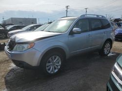 Salvage cars for sale from Copart Chicago Heights, IL: 2012 Subaru Forester Touring