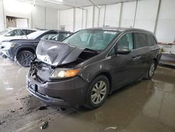 Salvage cars for sale at Madisonville, TN auction: 2015 Honda Odyssey EXL