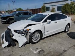 Salvage cars for sale from Copart Wilmington, CA: 2014 Ford Fusion SE Hybrid