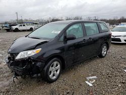 Toyota Sienna salvage cars for sale: 2017 Toyota Sienna