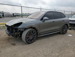 Salvage cars for sale at Houston, TX auction: 2017 Porsche Cayenne GTS