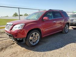 GMC Acadia den salvage cars for sale: 2012 GMC Acadia Denali