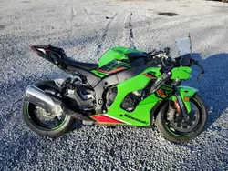 Salvage Motorcycles for sale at auction: 2024 Kawasaki ZX1002 M