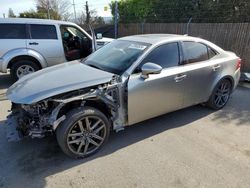 Salvage cars for sale from Copart San Martin, CA: 2017 Lexus IS 200T