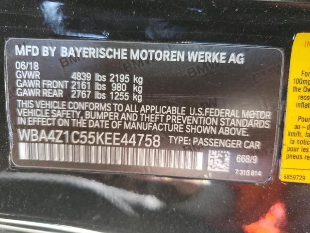2019 BMW 430I