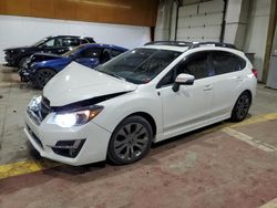 Salvage cars for sale from Copart Marlboro, NY: 2016 Subaru Impreza Sport Limited